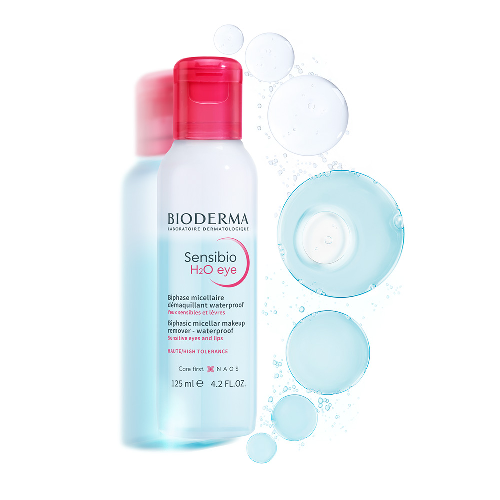 Bioderma Sensibio H2O Eye Desmaquilhante Micelar Bifásico 125ml
