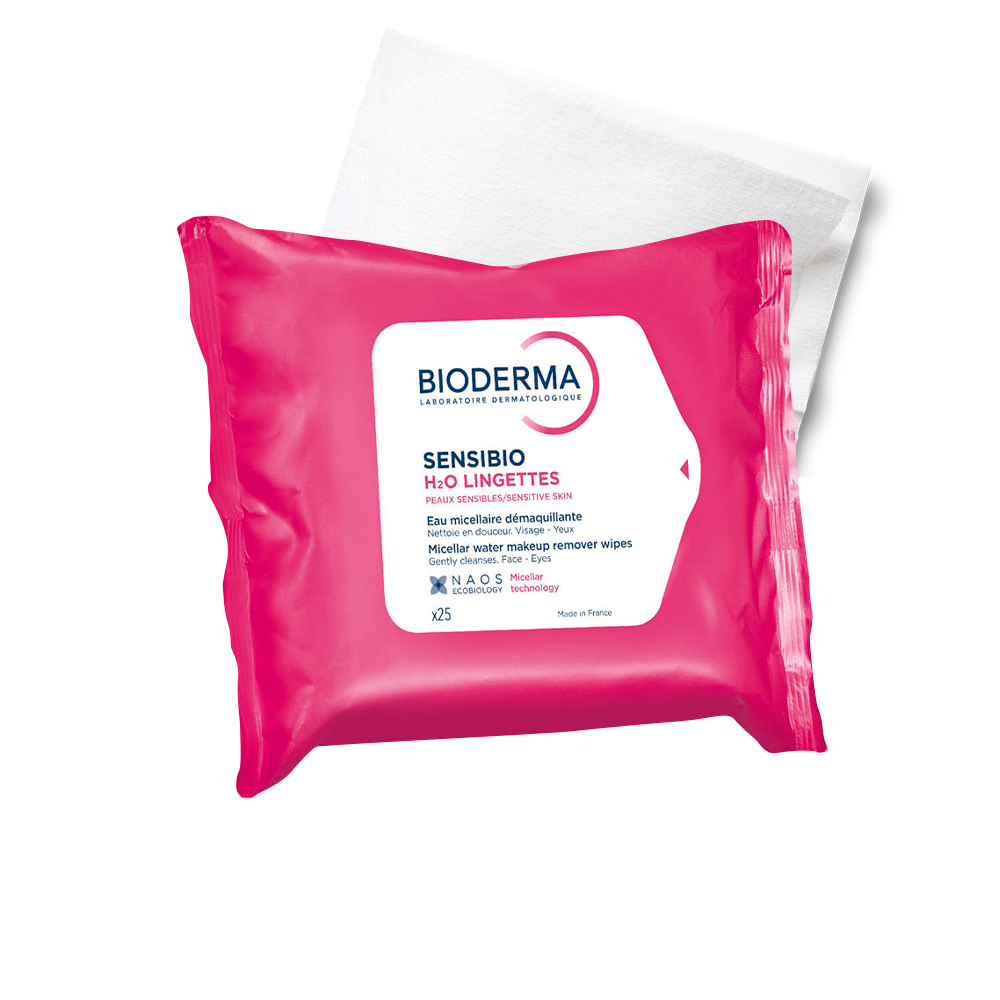 Bioderma Sensibio H2O Toalhetes 25 unid