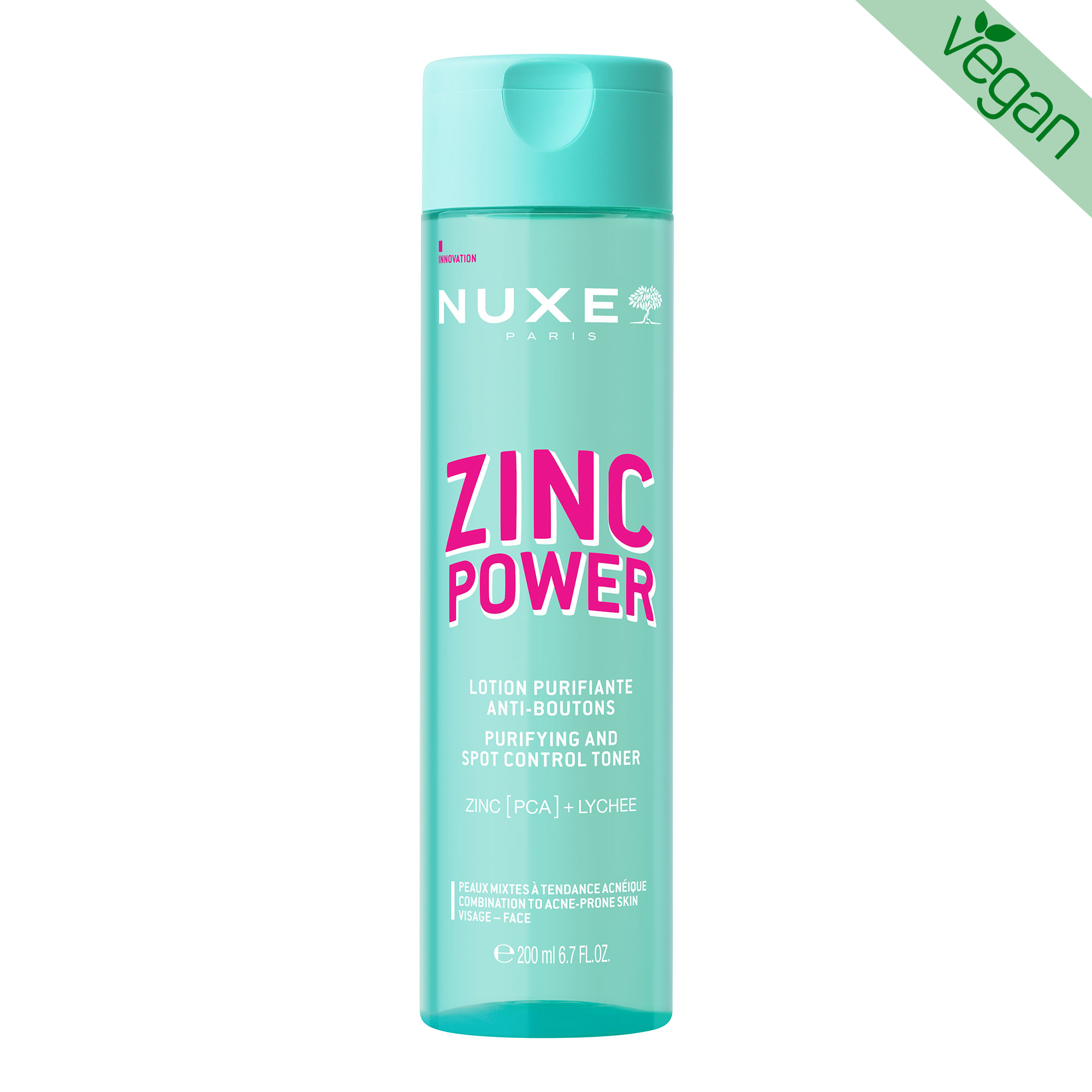 Nuxe Zinc Power Tónico Purificante 200ml
