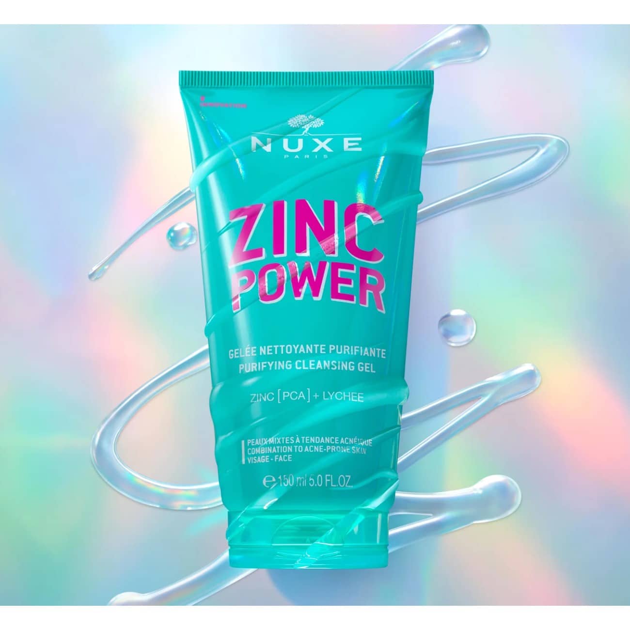 Nuxe Zinc Power Gel de Limpeza Purificante 150ml