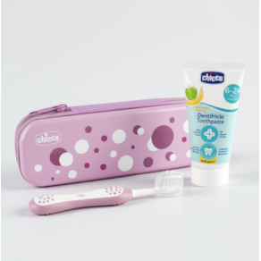 Chicco Conjunto Higiene Oral Lilas 6-36M