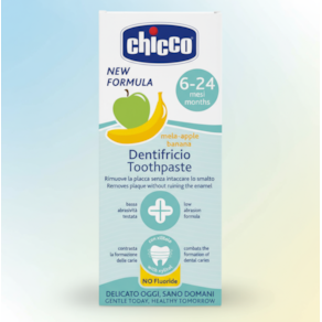 Chicco Dentífrico Maça e Banana 6M+