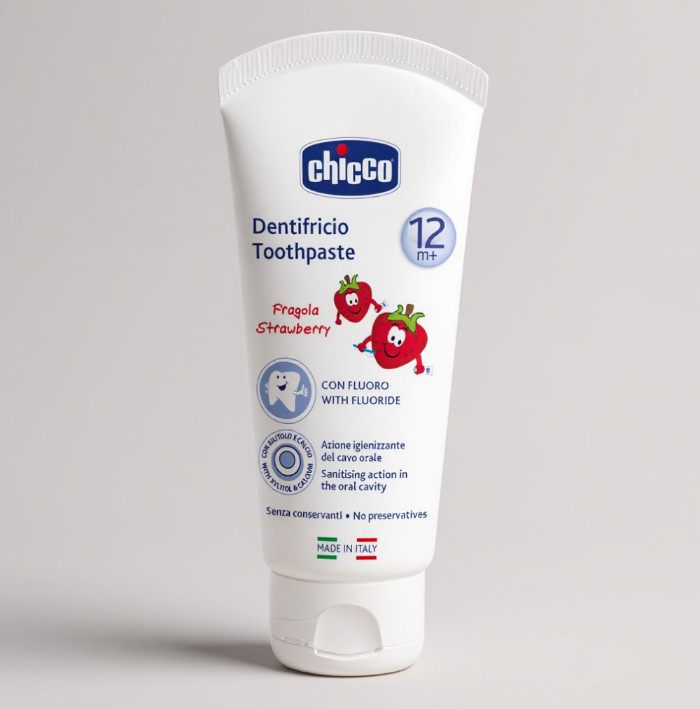 Chicco Dentífrico Morango 12M+ 50ml