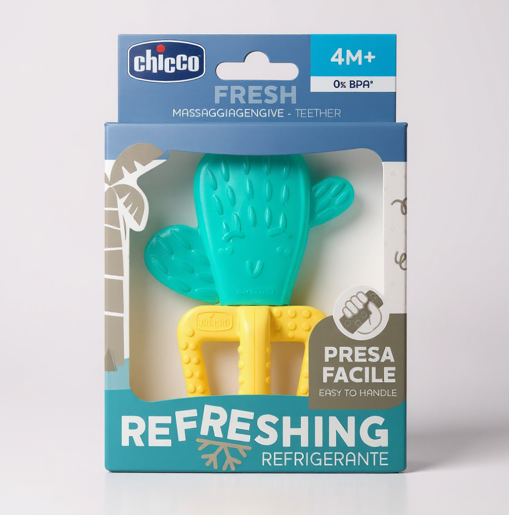 Chicco Anel Dentição Refrescante Cacto 4M+