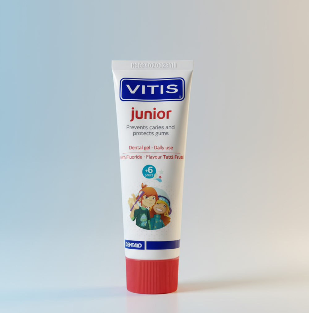 Vitis Junior Gel Tutti-frutti 6+ 75ml