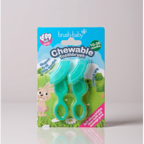 Brush-baby Escova-Mordedor Suave (10-36m) 2 unidades