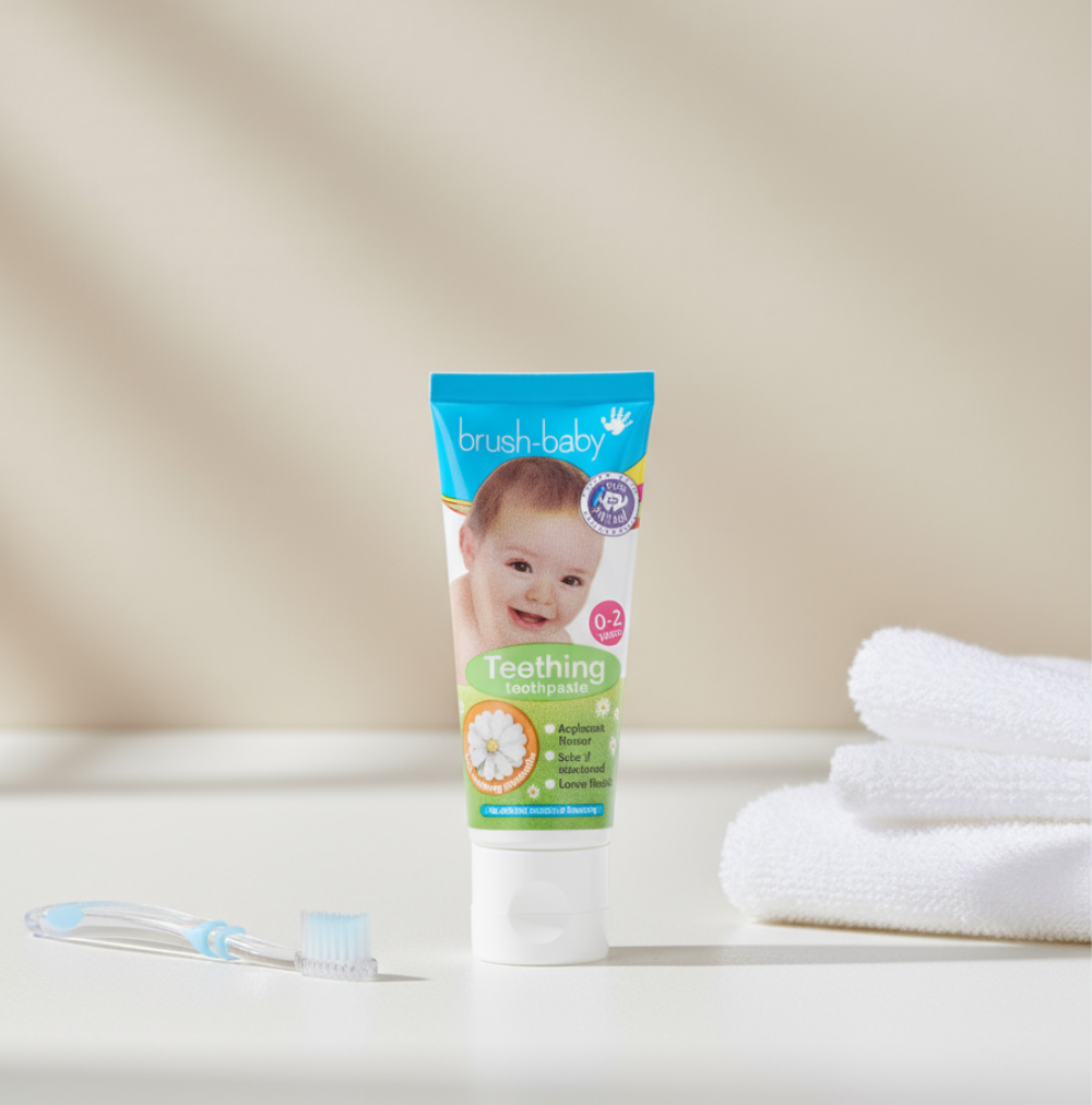 Brush-baby Dentífrico Primeiros Dentes (0-2anos) 50ml