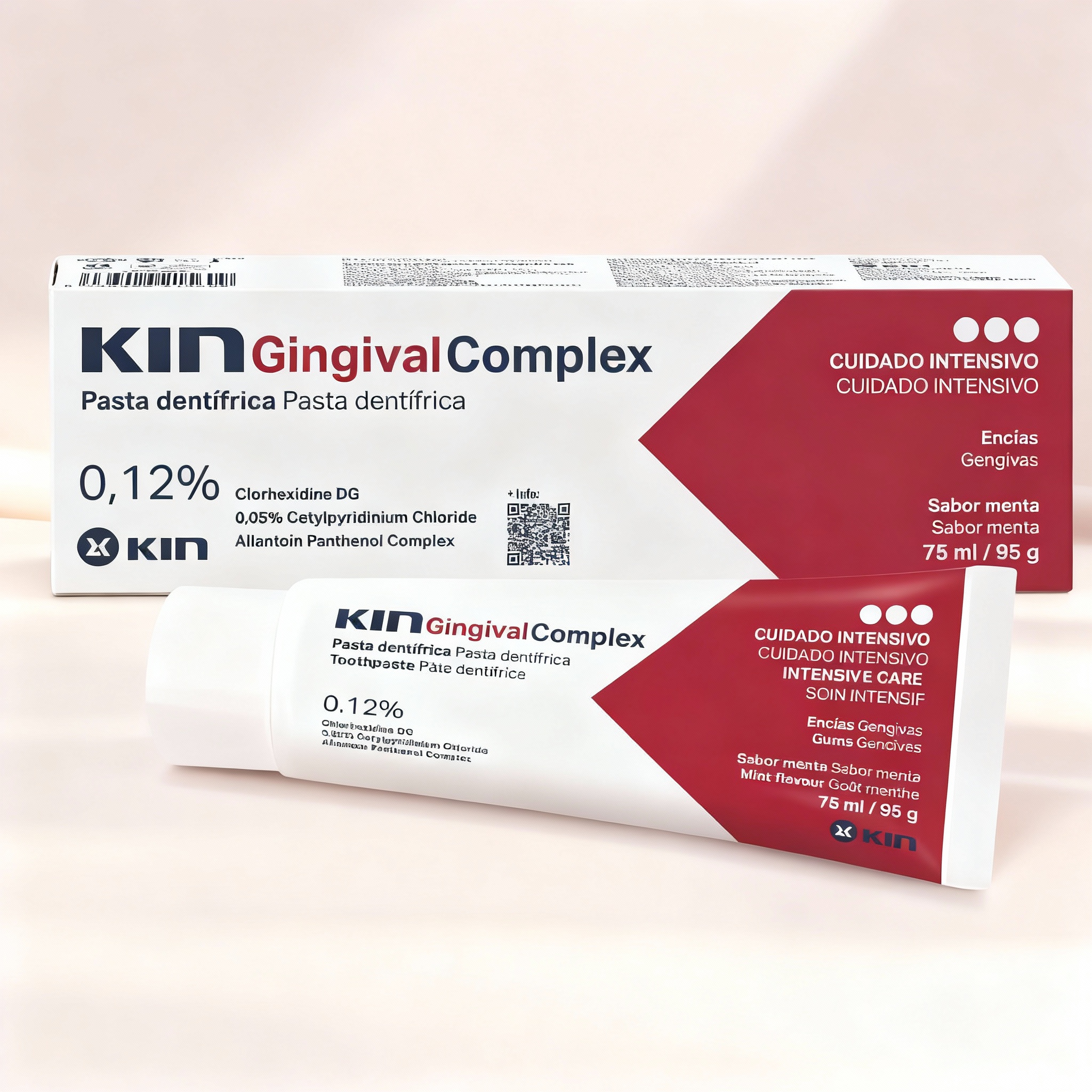 Kin Gengival Complex Pasta Dentífrica 75ml