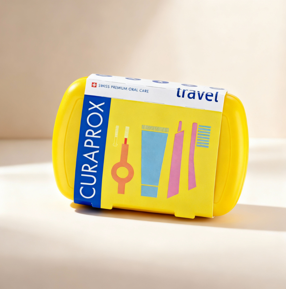 Curaprox Kit Viagem Amarelo
