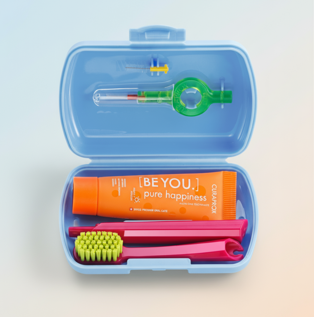 Curaprox Kit Viagem Azul