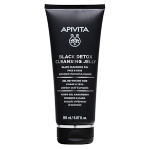 Apivita Black Detox Gel de Limpeza Preto 150ml