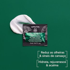 Apivita Express Beauty Gingko Biloba Máscara de Olhos 2x2ml