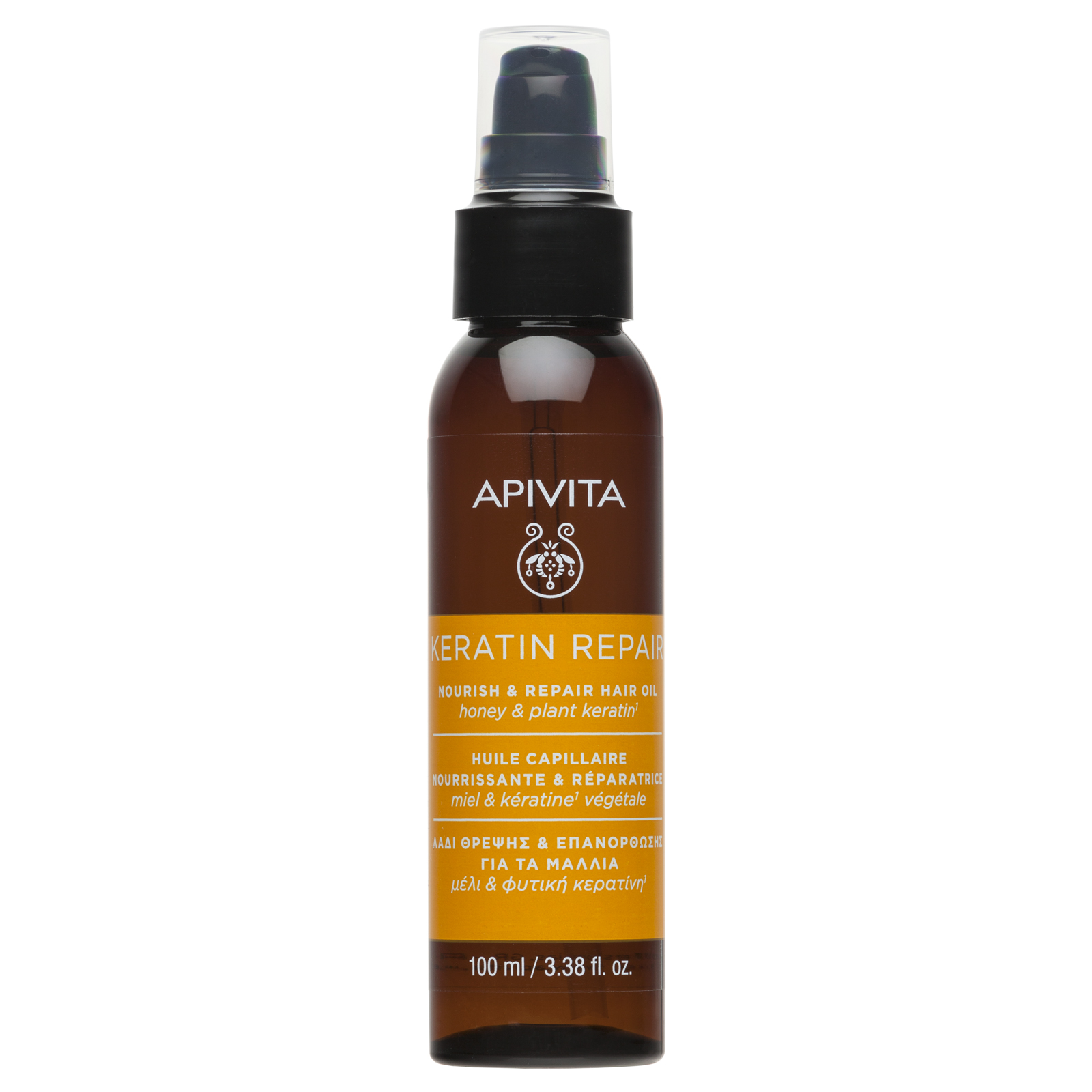 Apivita Keratin Repair Óleo Capilar Reparador 100ml