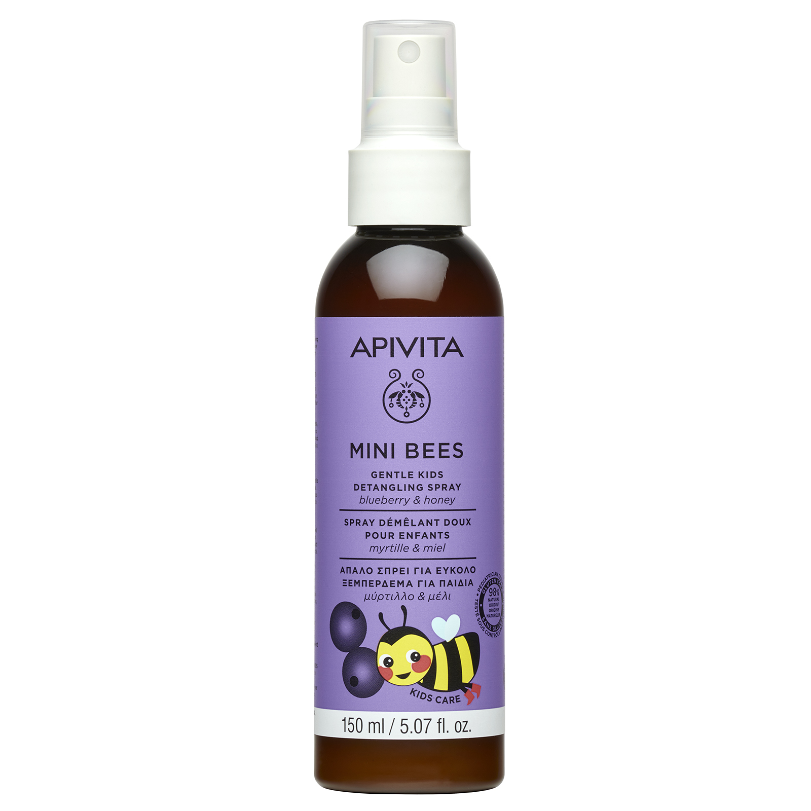 Apivita Mini Bees Spray Desembaraçante 2+ 250ml