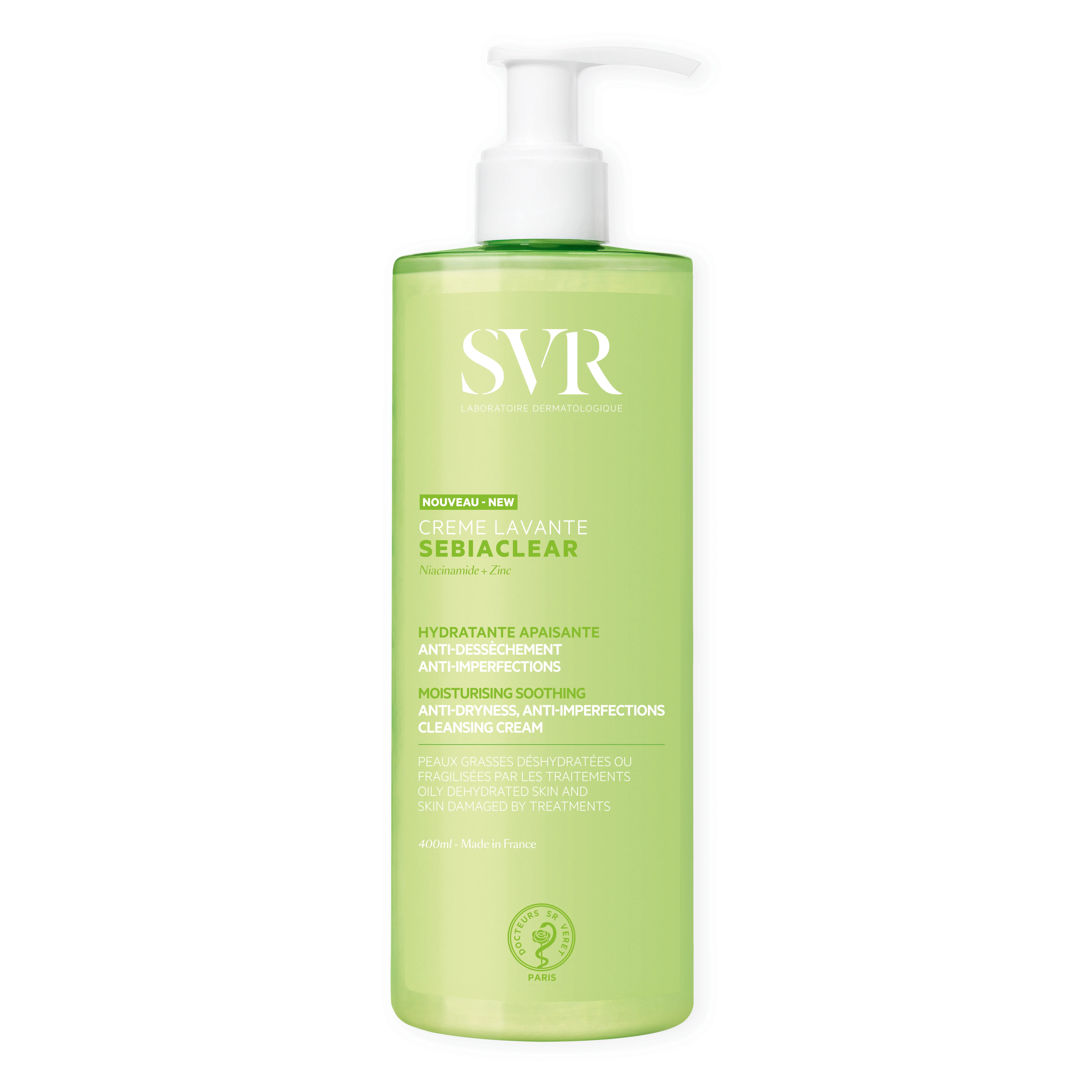 SVR Sebiaclear Creme Lavante Anti Imperfeições 400ml