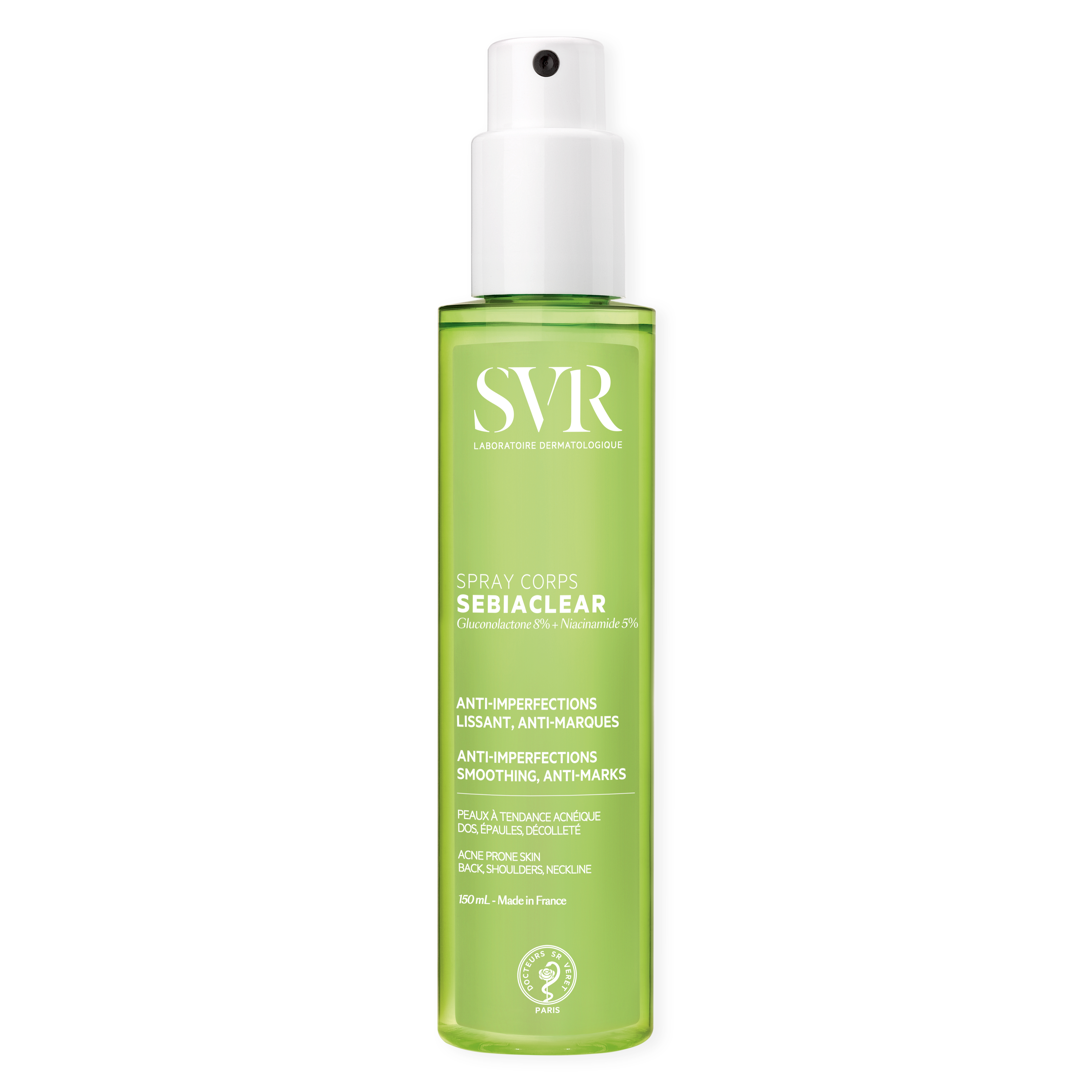SVR Sebiaclear Spray Corporal 150ml