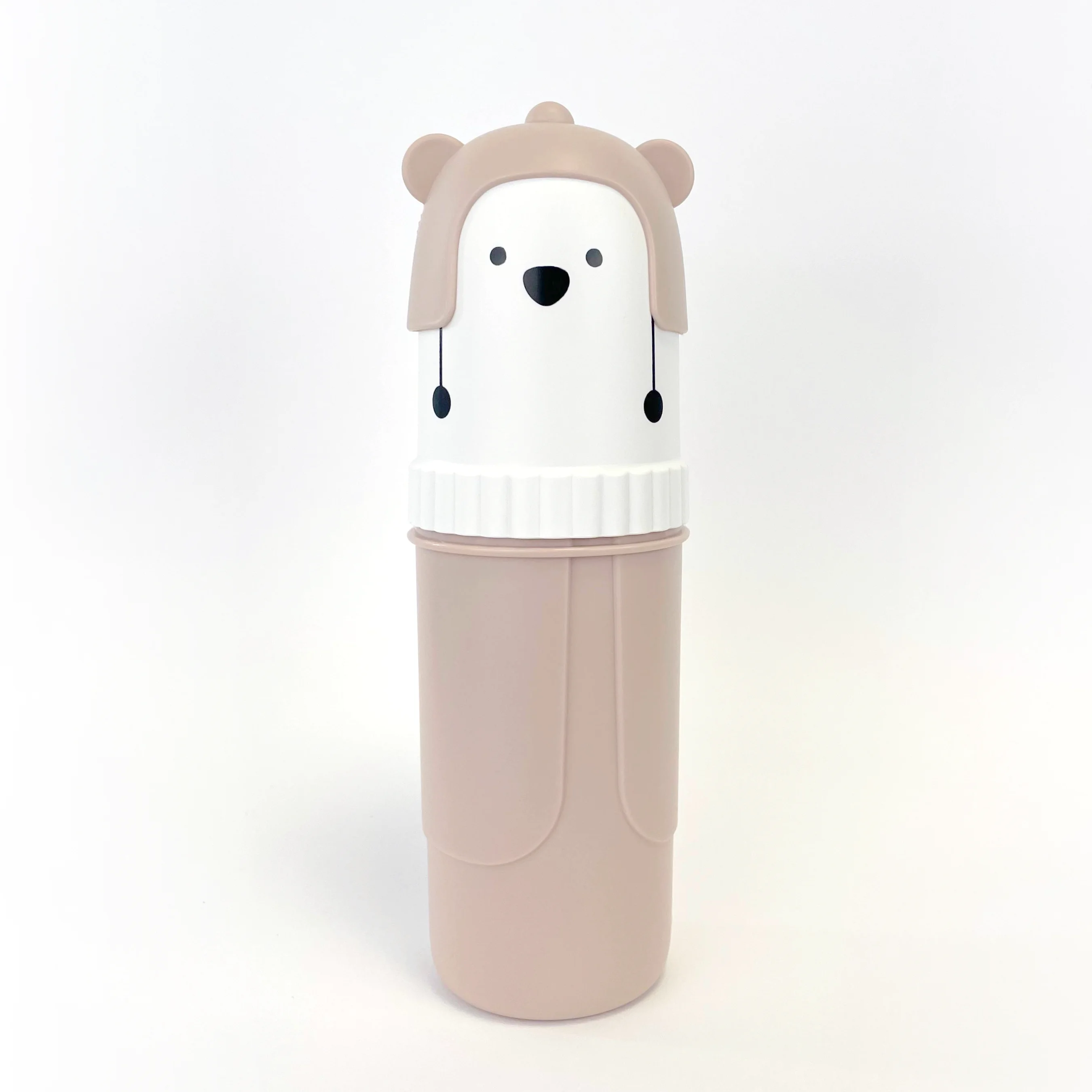 VWAY Kids Estojo de Viagem de Higiene Oral Rosa