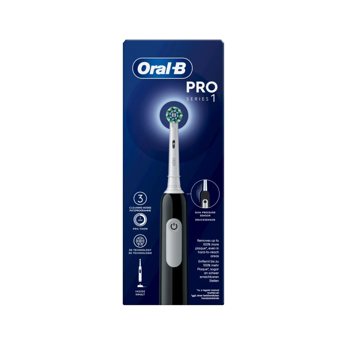 Escova de Dentes Elétrica Oral-B Pro Series 1 Cross Action