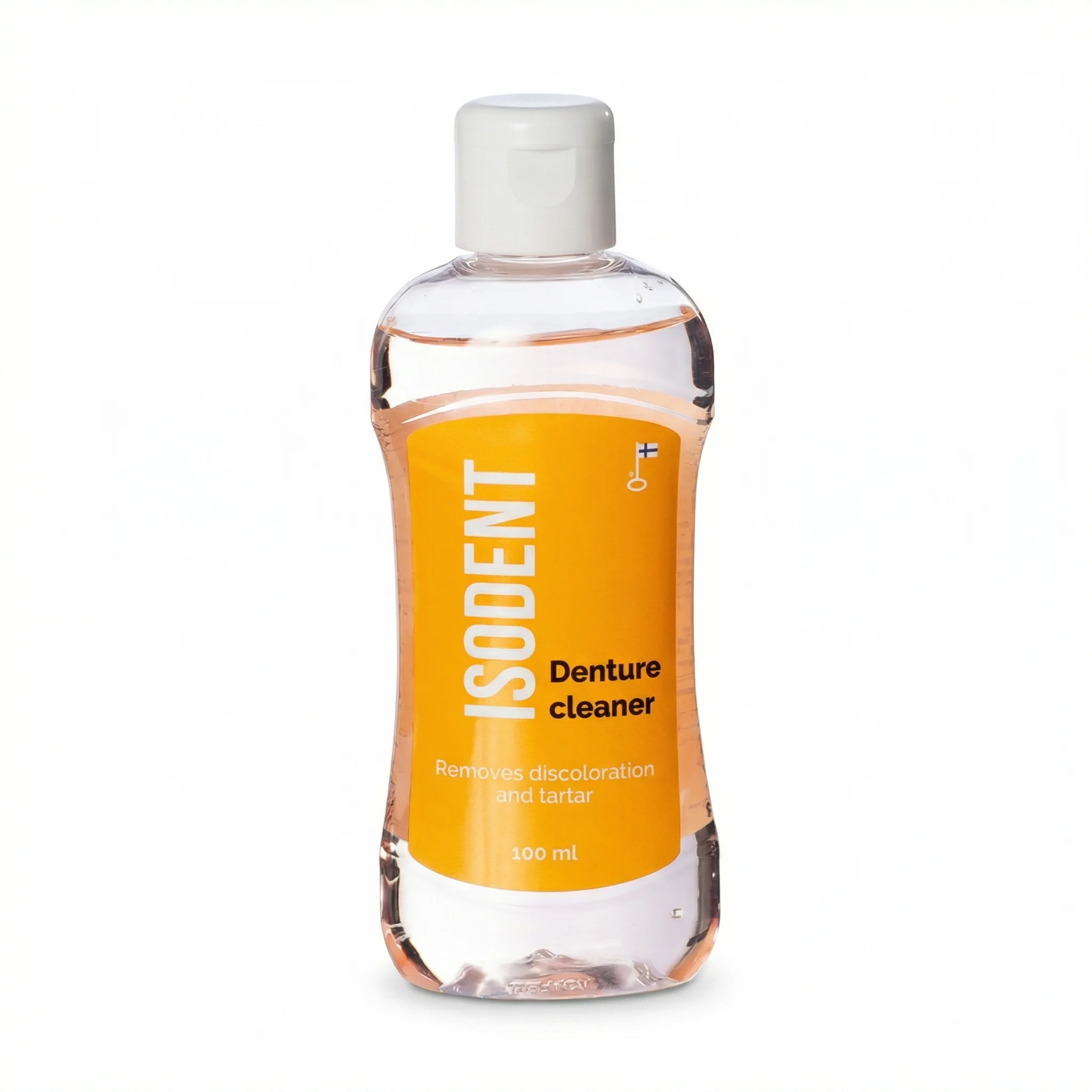 Isodent Denture Cleaner Liquido Concentrado Limpeza Próteses 100ml