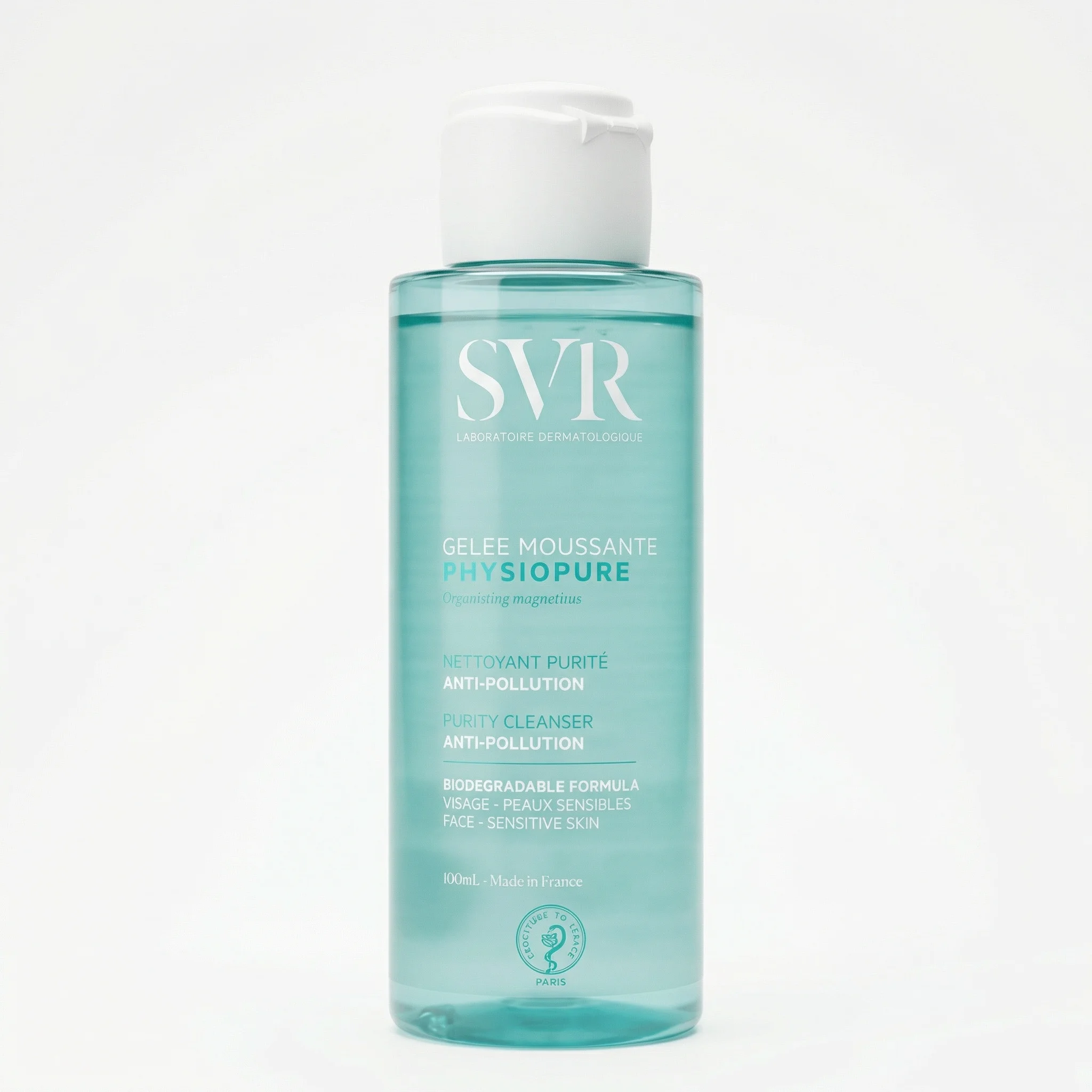 SVR Physiopure Gel De Limpeza Suave 100ml