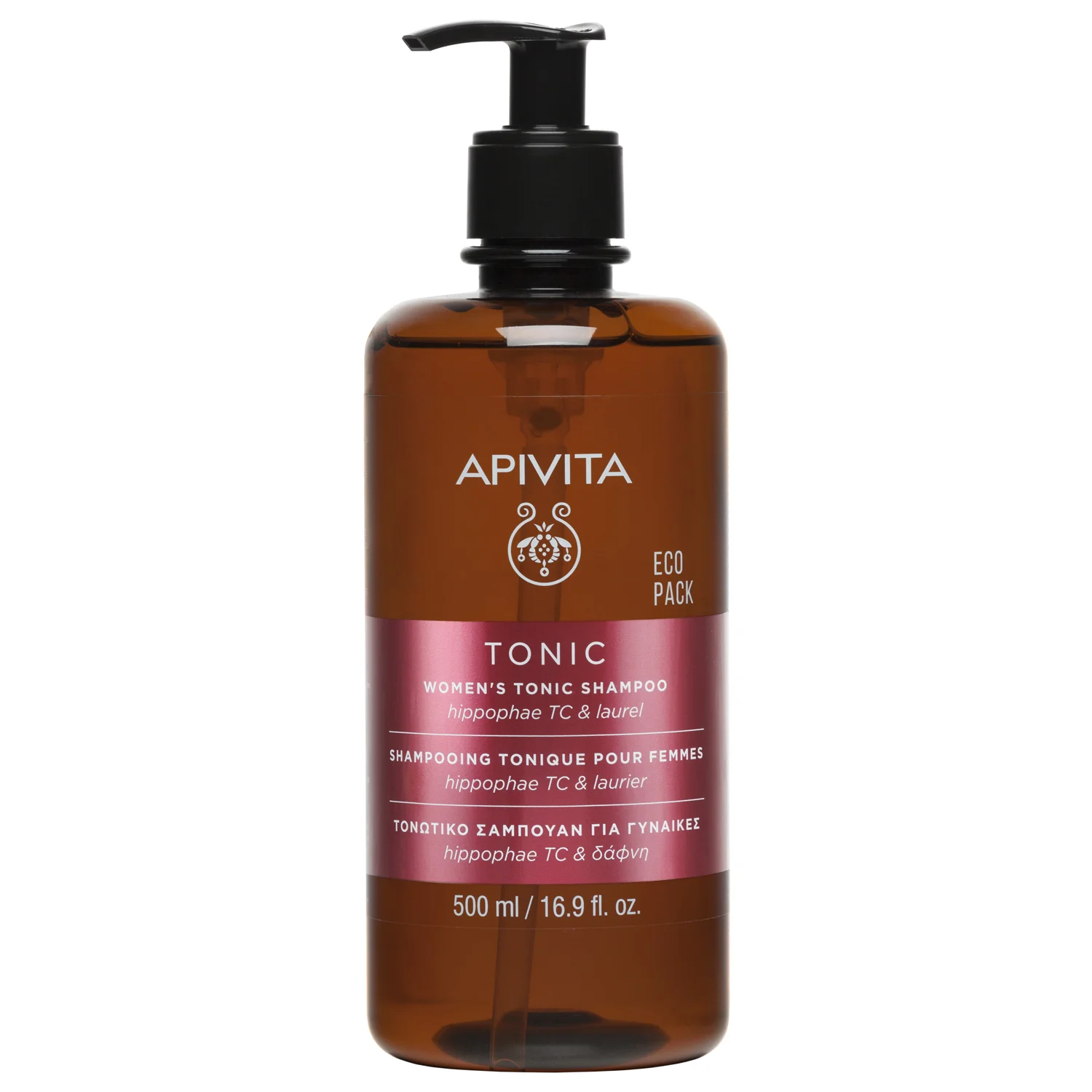 Apivita Tonic Champô Tonificante Mulher 500ml