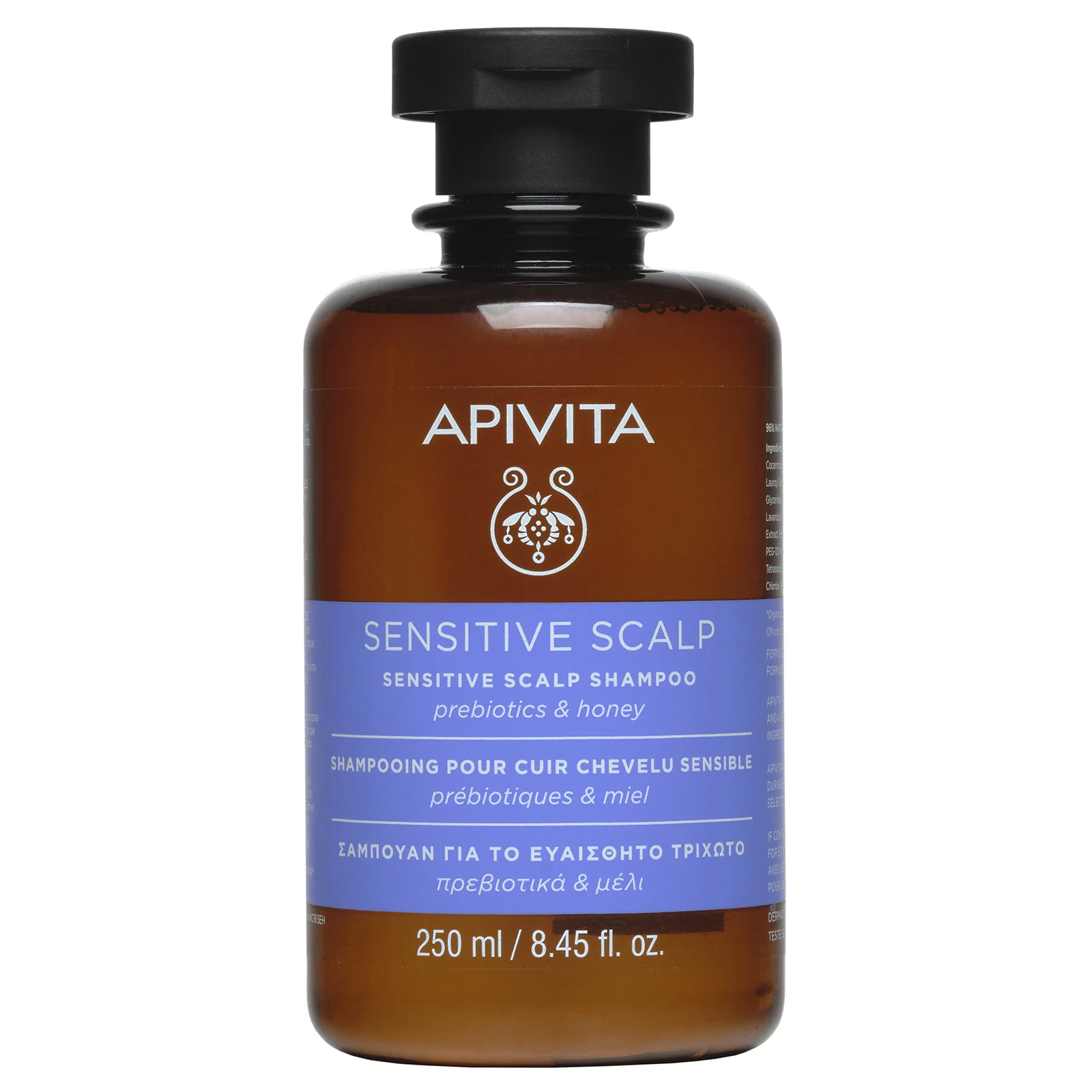Apivita Sensitive Scalp Champô Couro Cabeludo Sensível 250ml
