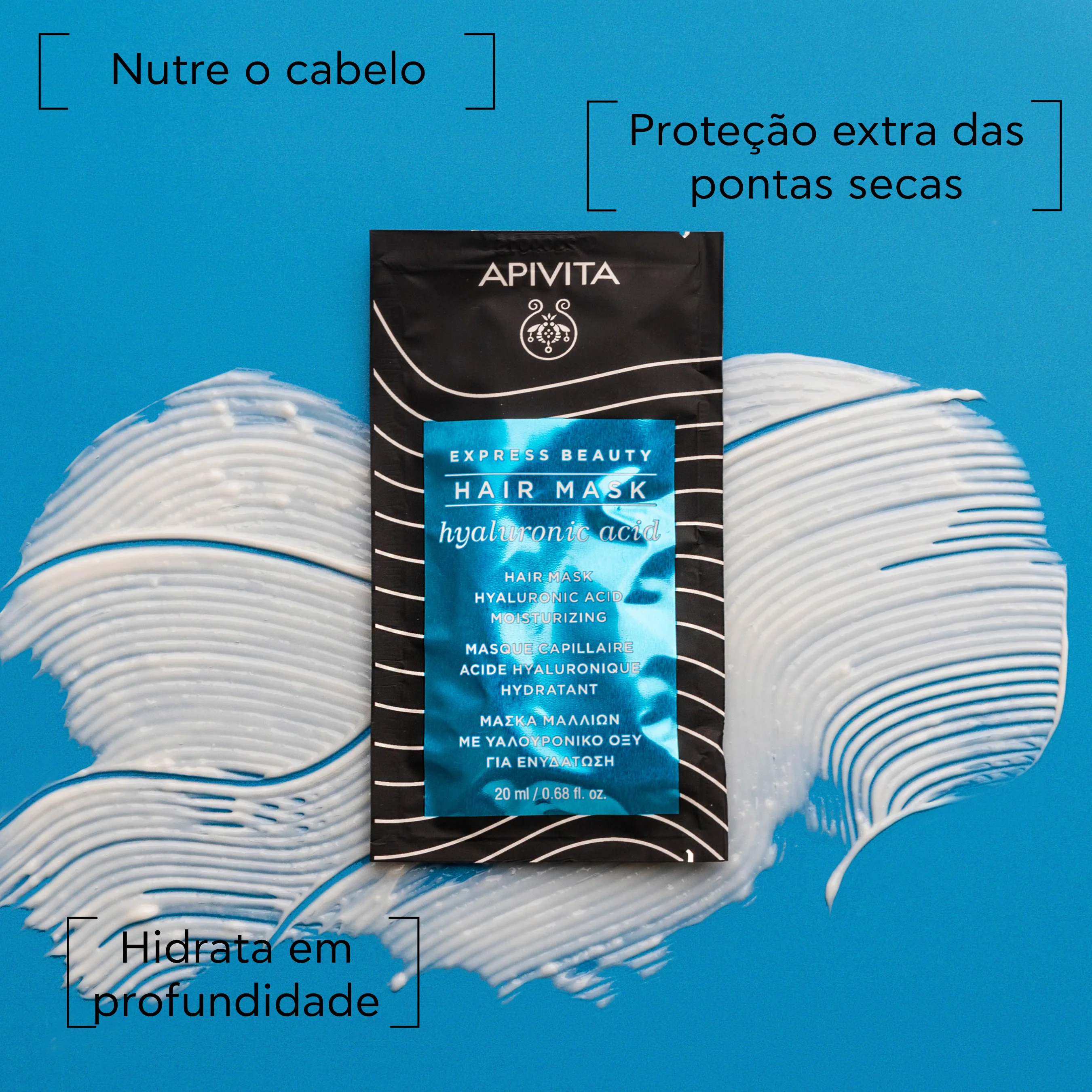 Apivita Express Beauty Mascara Capilar Hidratante 20ml