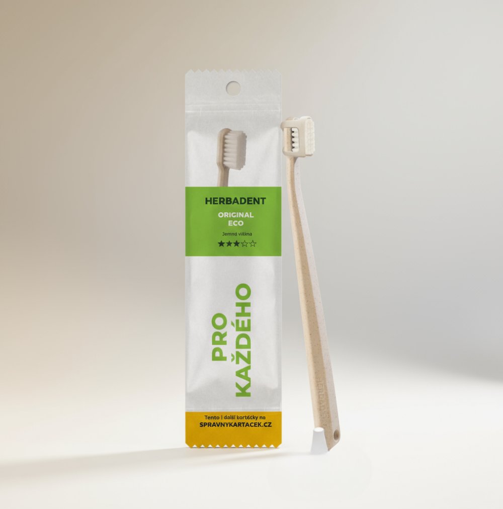 Herbadent Original Eco Escova Média